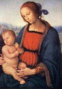 Pietro Perugino Madonna with Child oil on canvas